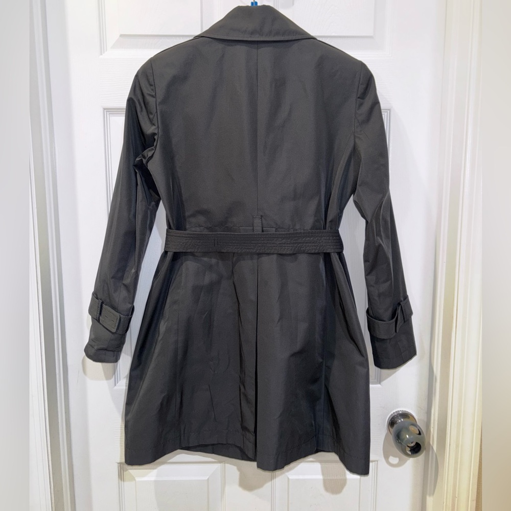 ⭐️ ACCEPTING OFFERS ⭐️ANN TAYLOR Rain Trench JACKET SZ S - Picture 6 of 9